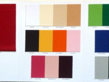 Double Knit Scuba color card