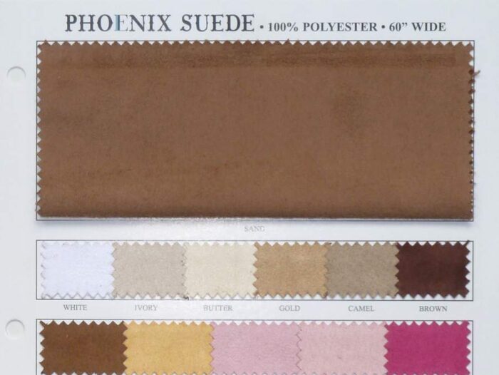 Phoenix Suede color card