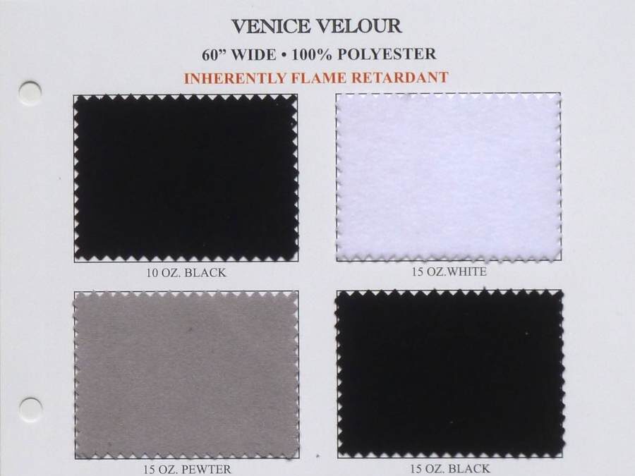 Venice Velour color card